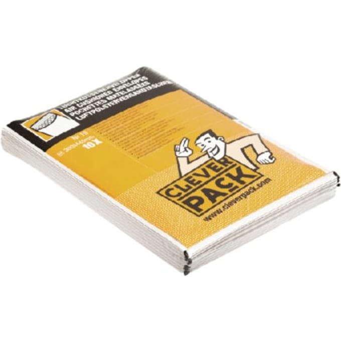 Cleverpack luchtkussen envelop, model no. 18, 292 x 370 mm. kleur wit