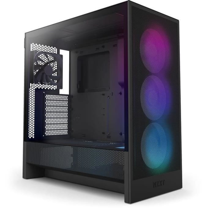 NZXT H5 Flow RGB (2024) - Case - Miditower - Zwart