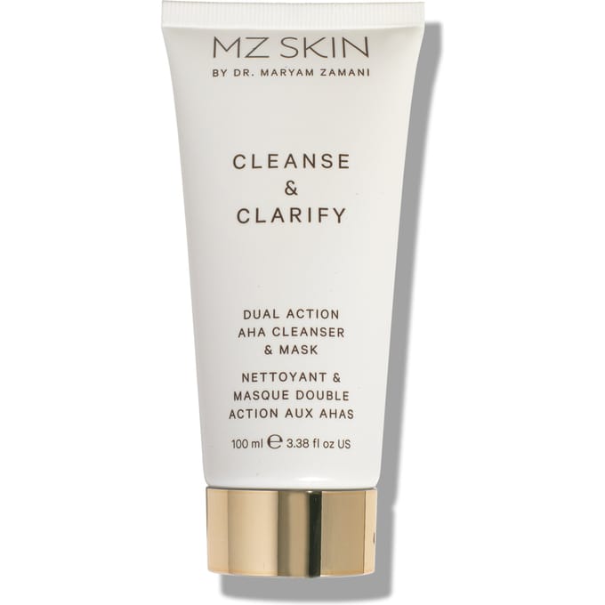 MZ SKIN Cleanse & Clarify Dual Action Aha Cleanser & Mask