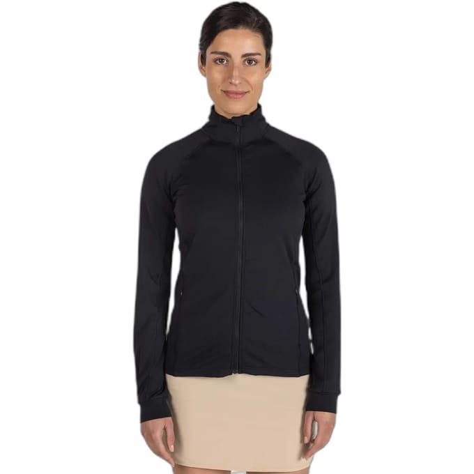 Rossignol Mid Layer Thin Sweatshirt Met Rits Zwart S Vrouw