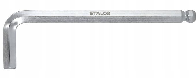 Inbussleutel met kogelkop 21 mm CrV-staal STALCO