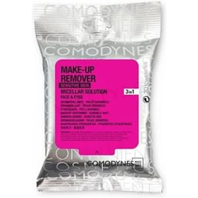 COMODYNES - Makeup Remover Micellar Solution For Dry Skin 20 pcs