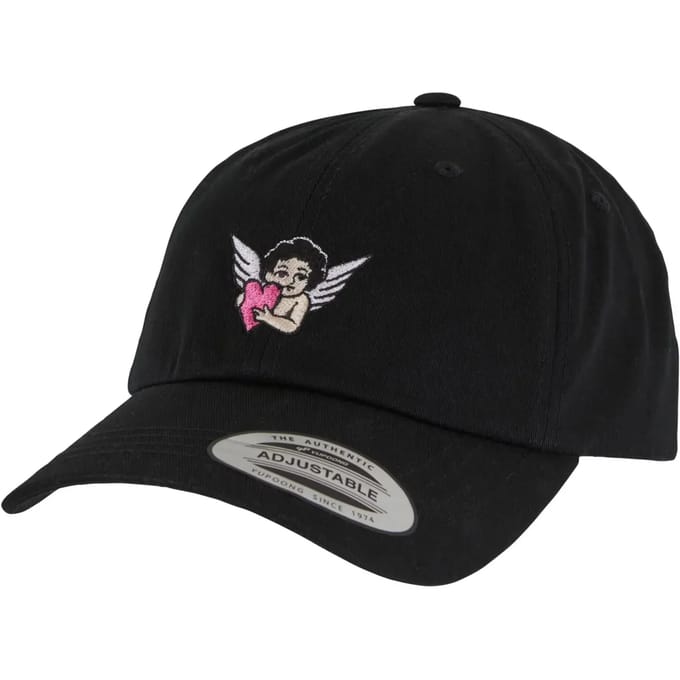 Miss Tee - Angel Heart Verstelbare pet - Zwart