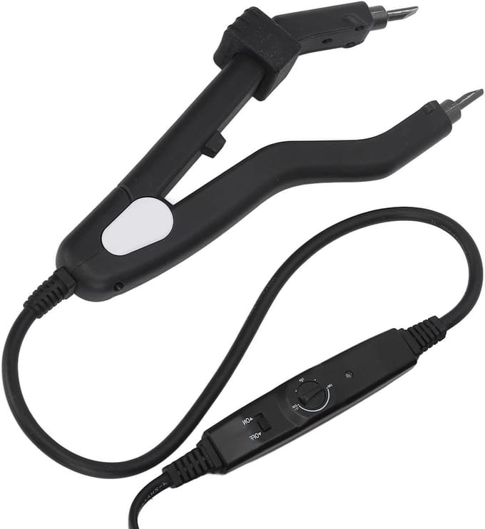 Professionele Melting Iron Connector voor Haarextensions, 100-240V, EU Plug, Haarverlenging Tools