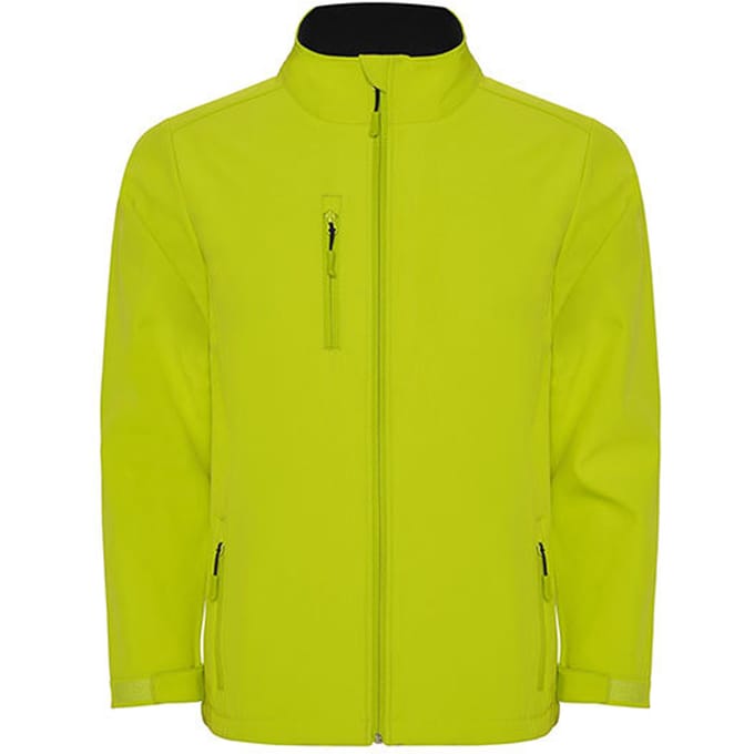 Roly Kinder/Kinder Nebraska Soft Shell Jas (Lime Punch)