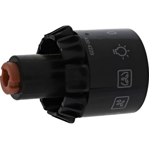 AEG knop, functies, zwart, 9+0 140304229051