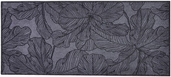 MD Entree - Design mat - Universal - Floral Antra - Vloerkleed - Antislip - Machine wasbaar - 67 x 150 cm