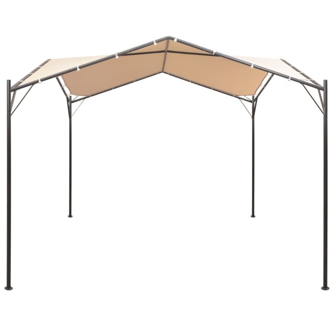 Paviljoen Feesttent Luifel 4x4 m Staal Beige
