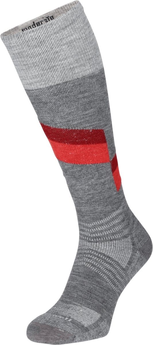 Sockwell - Steep Medium Heren Skisokken Klasse 1 Grey - Maat 39-43