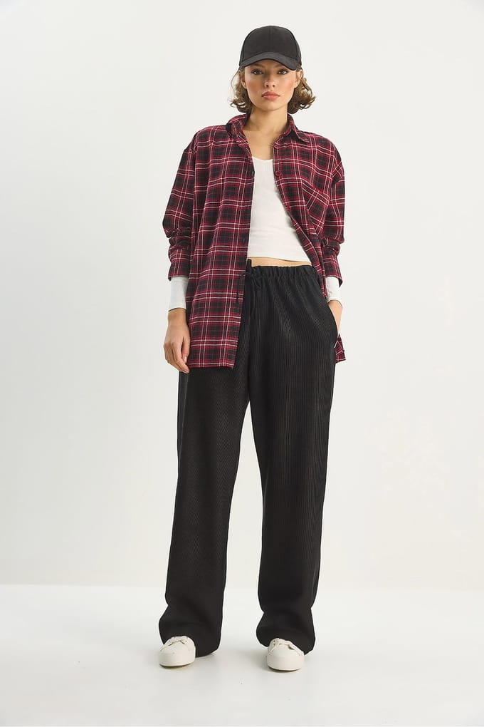 Hoge Taille Wijde Pantalon