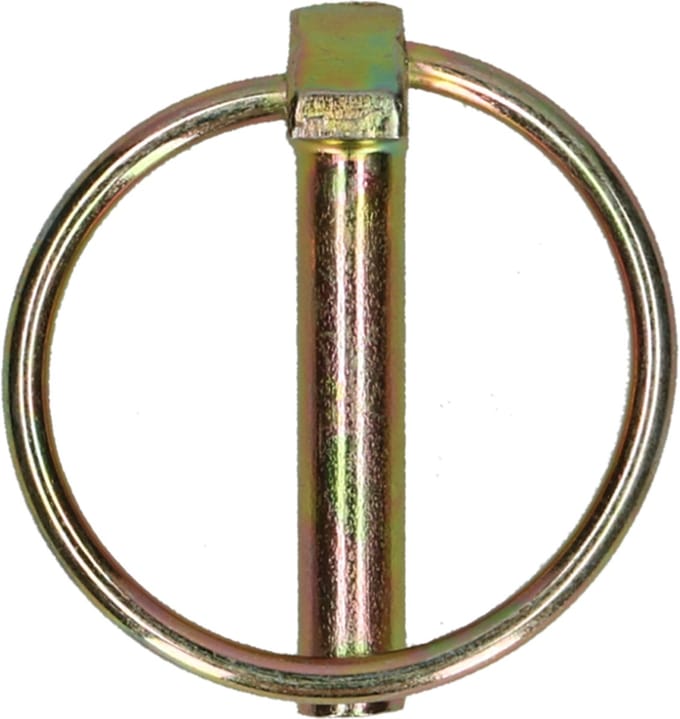 Borgpen met ring 8mm verzinkt | per stuk