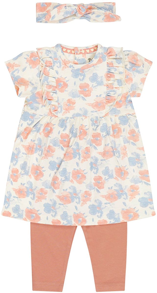 Dirkje Meisjes Kledingset - Off-white