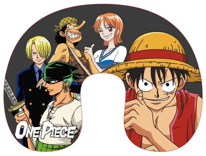 One Piece Team reiskussen, nekkussen
