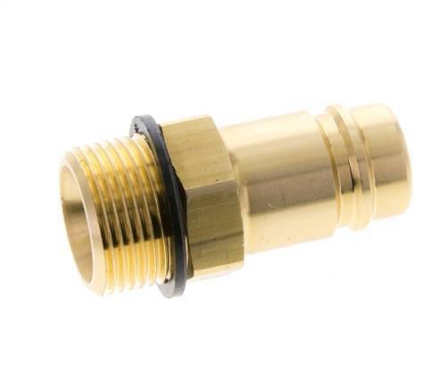 Messing DN 15 Luchtkoppeling Insteeknippel G 3/4 inch Buitendraad - CLP15-M-B-P-034