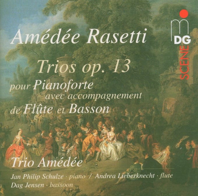 Trio Amédée - Rasseti: Trois Trios Op.13 (CD)