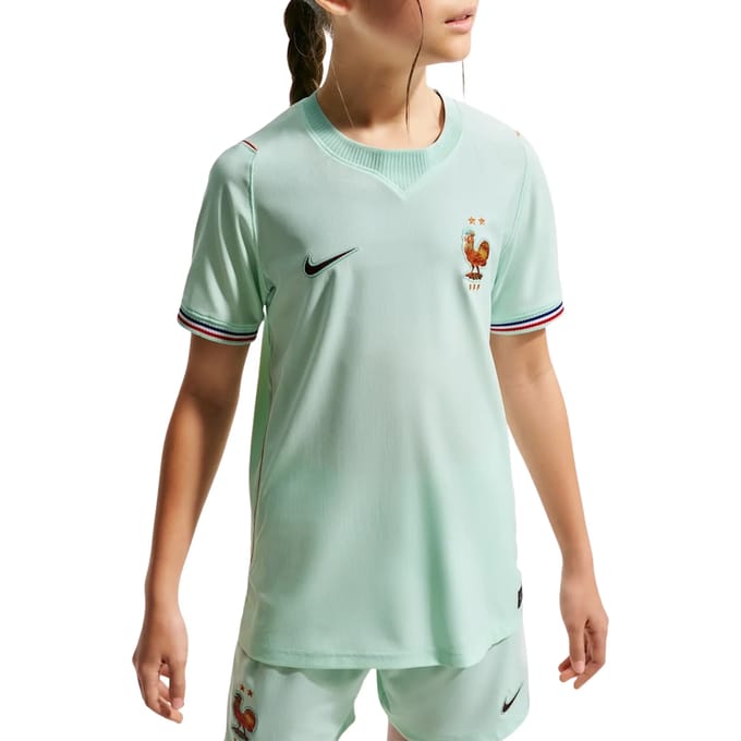 Buitenwedstrijd-shirt kind Frankrijk Coupe du monde 2026