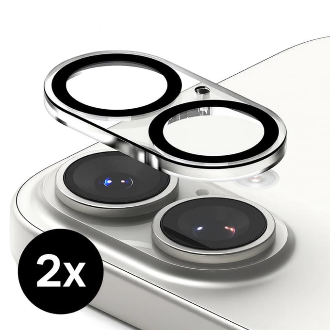Camera Lens Protector geschikt voor Iphone 17 - 2 stuks - Tempered Glass Screenprotector - Beschermglas - Camerabeschermer
