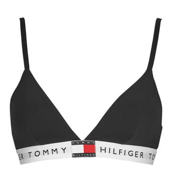 Triangelbeha met elastische band met label, model 'TH HERITAGE'