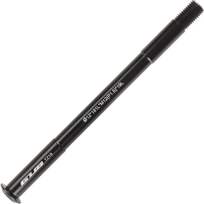 12mm MTB Steekas Achternaaf Spiesjes Fietswiel As Naafas TZ18 black