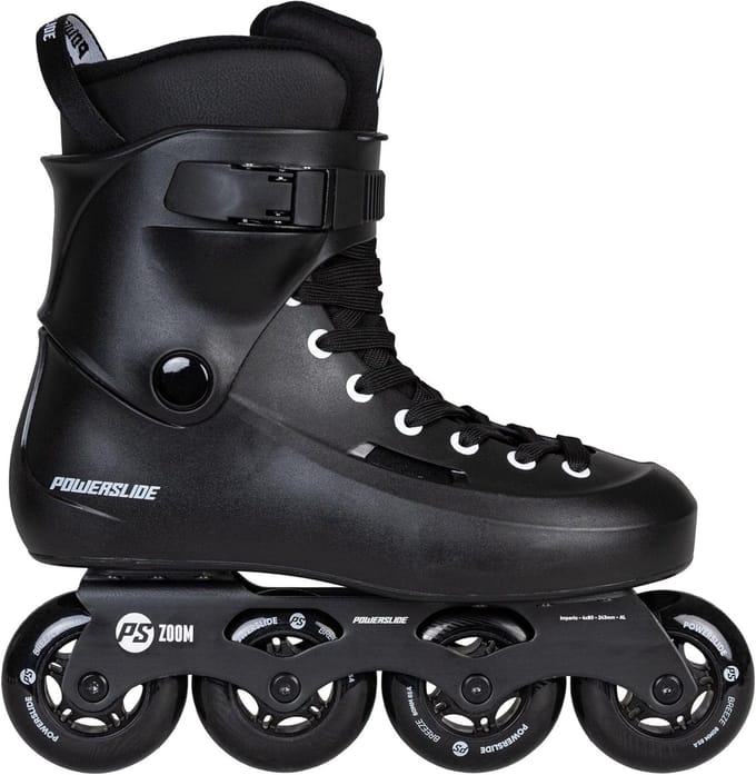 Rolschaatsen - Inline Skates - Stadsritten Buiten - Duurzame Hardboot - Maat 5.5 - 6.0 - Zwart