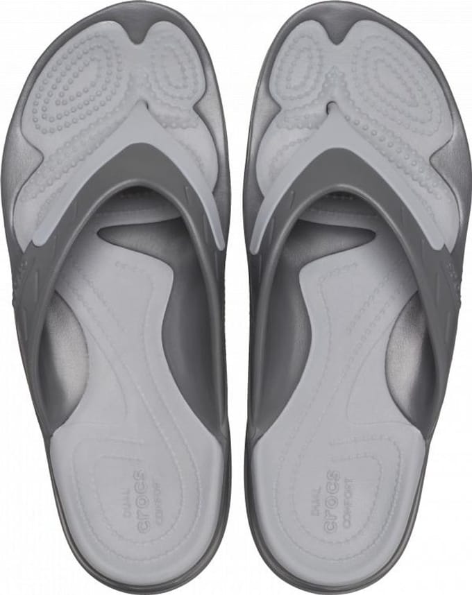 Crocs Modi Sport - Dames Sportieve Flip Flops - Slate Grey - Dual Density Croslite™