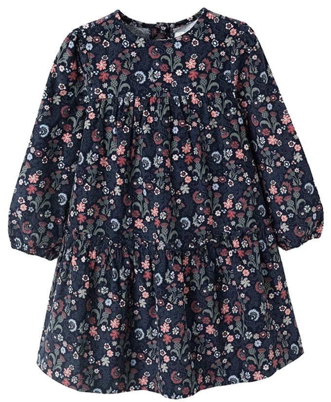 Zippy 3107418701 Lang Mouw Jurk Blauw 4-5 Years Meisje