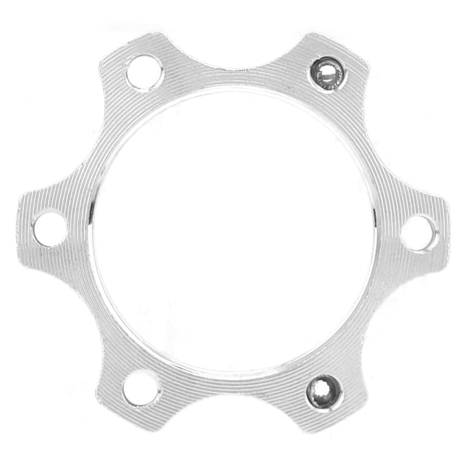 Schijfremflens Schijf 6?gat Schroefdraad Zitting Schijfrem Schroefdraad Conversie Zitting Adapter Basis44mm Basis white