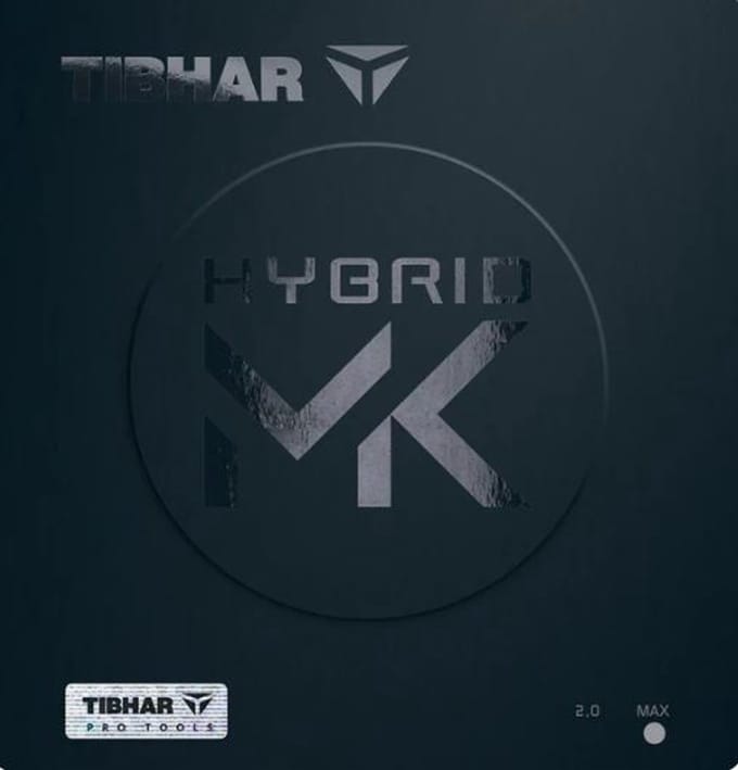 Tibhar Hybrid MK - Rood - Max - Tafeltennis Rubbers