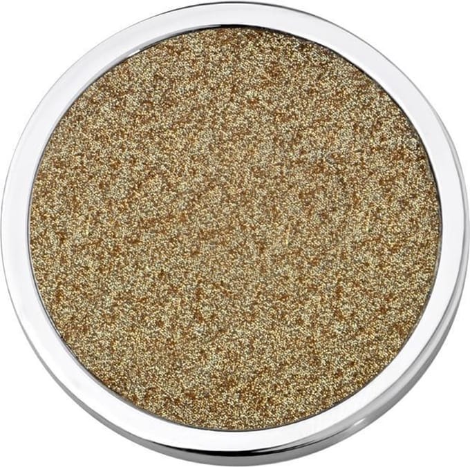 Quiges - Munthouder Munt 33mm RVS Glitters Goudkleurig - EPR078