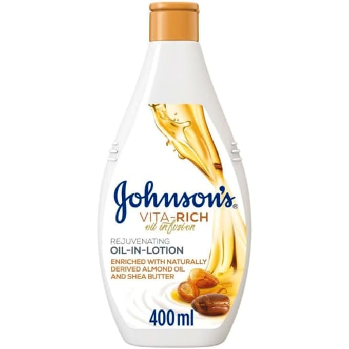 Johnson's Vita Rich Oil Infusion Body Lotion 400 ml