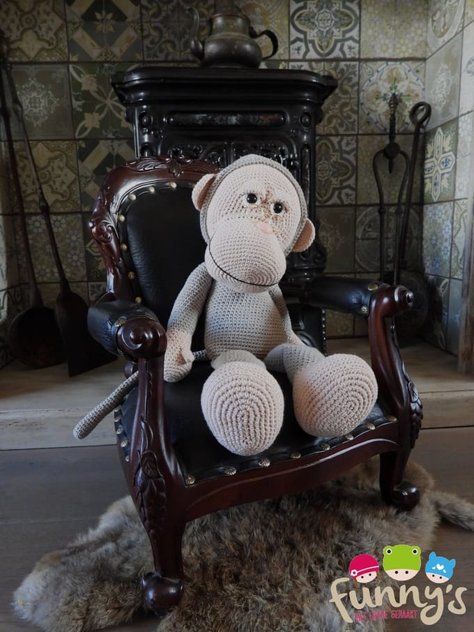 Haakpakket XXL Funny Monkey basic Grandma