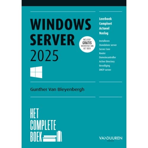 Windows Server 2025 - Het Complete Boek - Gunther van Bleyenbergh