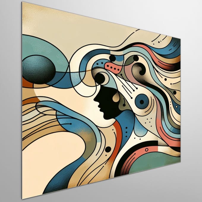 Kunstprint | Wanddecoratie | Dibond | 30 × 30 cm