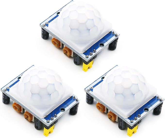 PIR Bewegingssensoren - Infrarood Module voor Arduino Projecten (3 stuks)