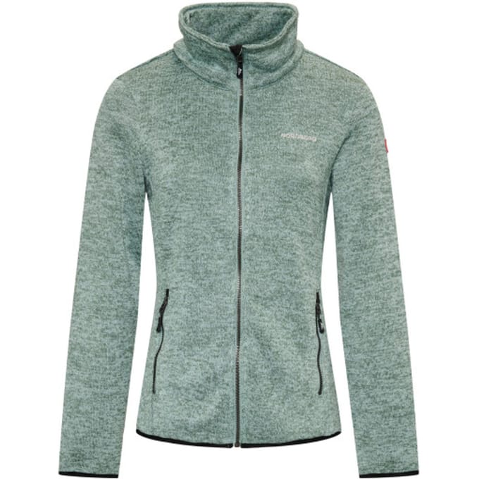 Nordberg Andrea Fleece Vest - Dames - Groen melange - Maat M