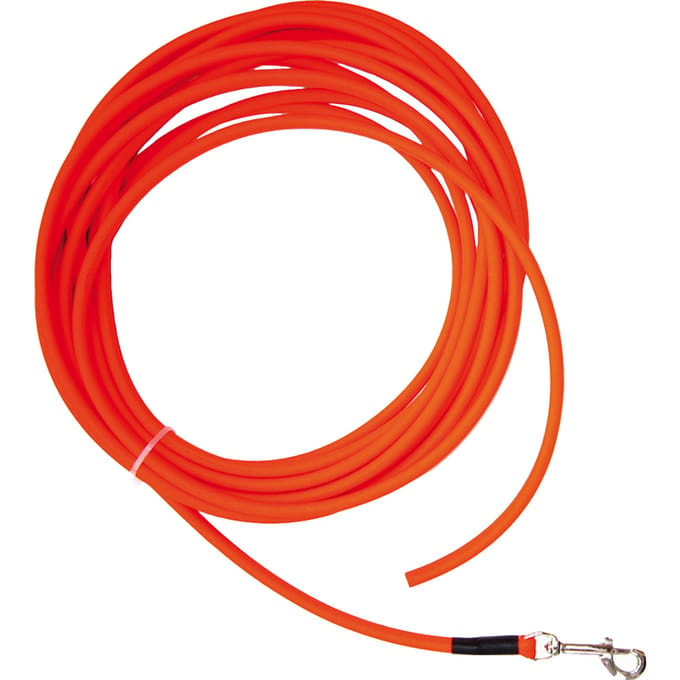 10 m lang,  Ø 8 mm - Heim Hondenriem BioThane® Rond zonder Handlus