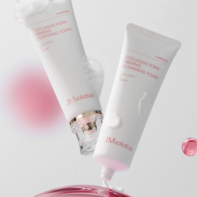 Collagen Pdrn Firming Cleansing Foam 120 ml white