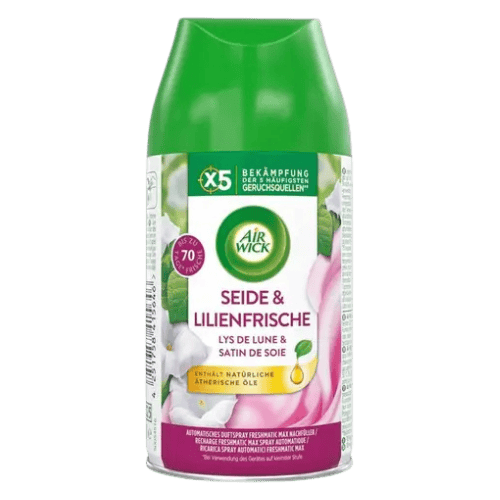 Airwick Freshmatic Silk & Lily Freshness Automatic Air Freshener Refill – 250 ml