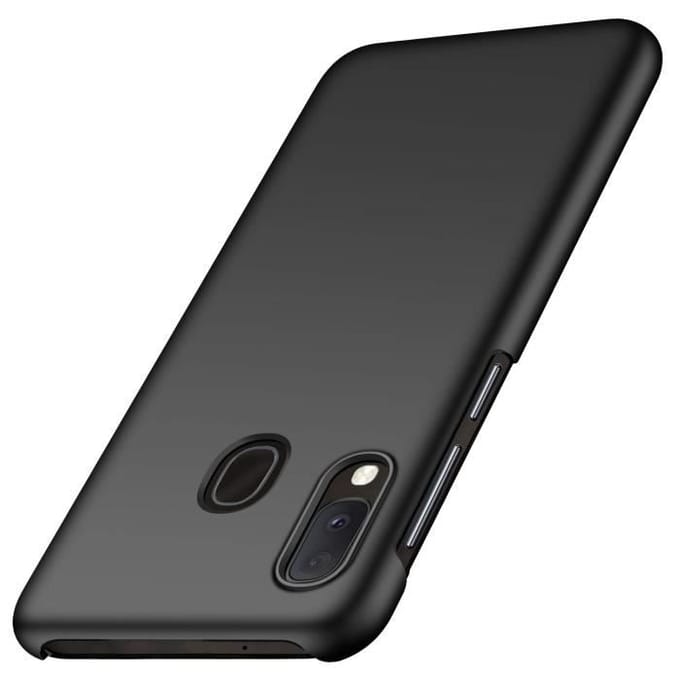 Hoesje - Anccer - Galaxy A20E - Ultra Dun - Schokbescherming - Zwart
