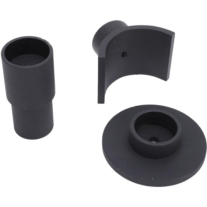Cric bouteille Coussinet de levage Structure robuste Adaptateur de selle pour cric bouteille Axe de levage 3 pouces Adaptateur de selle pour levage de 1,5 pouce gray