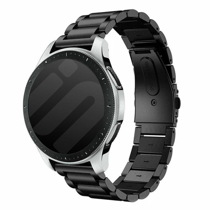Huawei Watch GT 5 - 46mm stalen band (zwart)