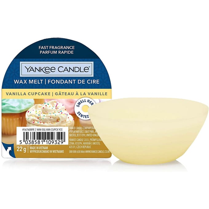 Yankee Candle Classic Wax Melt Vanilla Cupcake 22 g