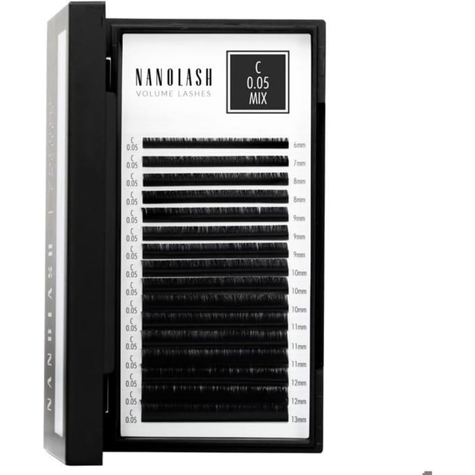 Nanolash Volume Lashes 0.05 C Mix 6-13 mm 1 st