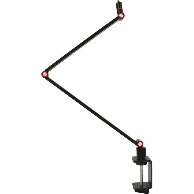 Desktop Projector Standaard Legeringstaal 14in Montageschroef Belasting 4.4lb Opvouwbaar Draaibaar Projector black