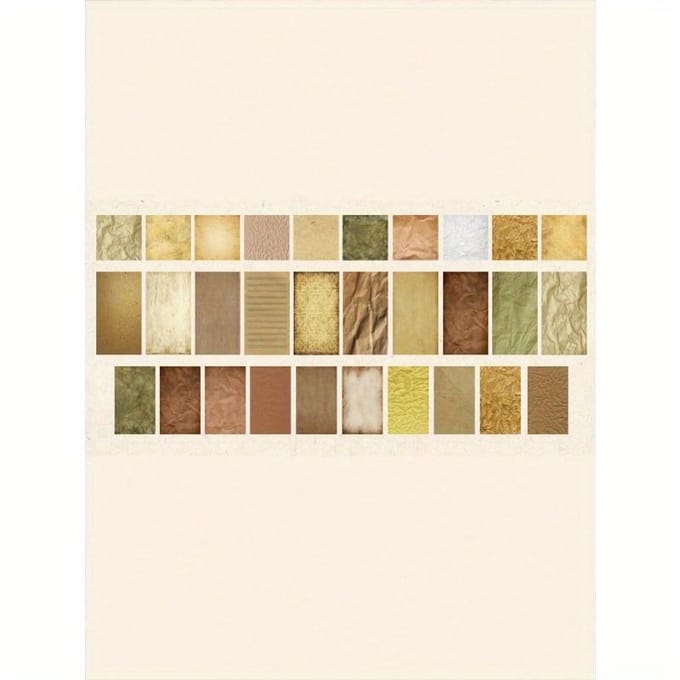 60 stuks Decoratief knutselpapier met gemengd patroon Back To School one-size veelkleurig
