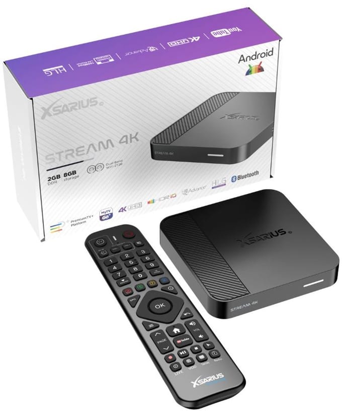 Xsarius STREAM 4K UHD Android Media Streaming Box