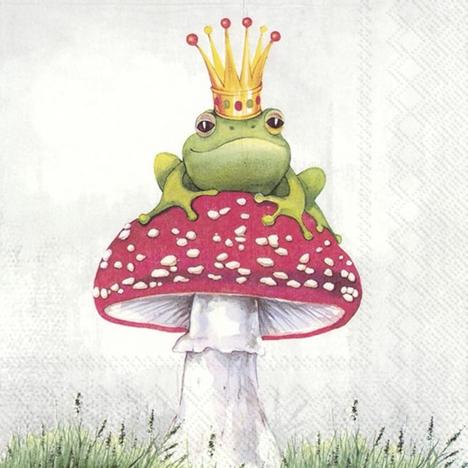 IHR Lunch servetten - Lucky frog