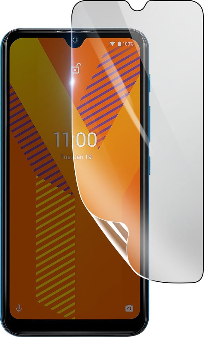 3mk, Geschikt voor Wiko Y62, Schokbestendige Hydrogel Screenprotector, Transparant
