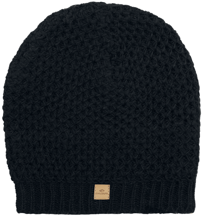 Chillouts Nele Hat Beanie zwart Wol -