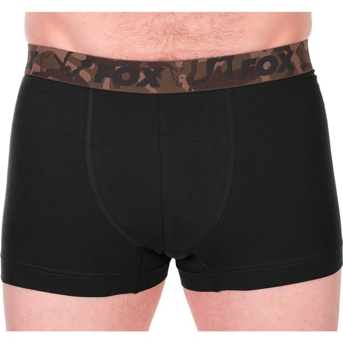 Fox International Logo Boxers Zwart XL Man